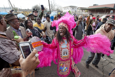 Bo Dollis Second Line by Erika Goldring | Fine Art Digital Photograph Bo Dollis Second Line